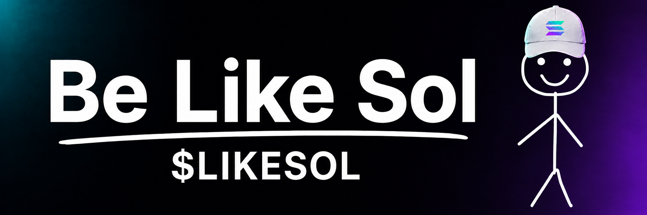 Be Like Sol — $LIKESOL banner